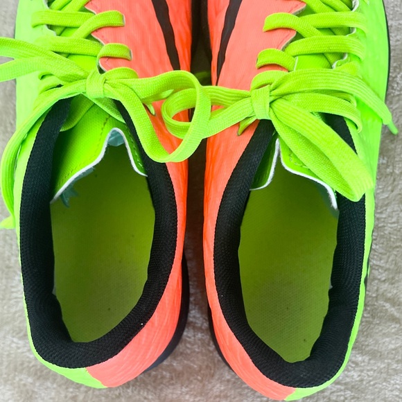 Nike Jr. HypervenomX Phade III TF (Electric Green/Black) turf shoes - Picture 8 of 9